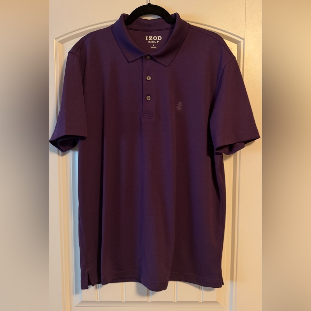 IZOD Golf Cool FX Classic Fit
Medalist Polo Deep Purple Size Large